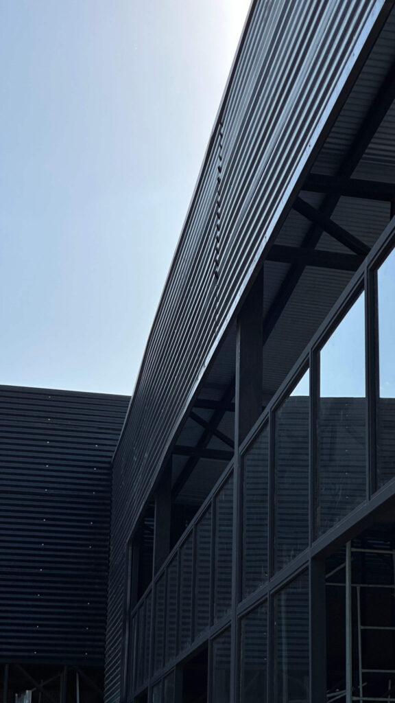 obra industrial de JR Constructora en Córdoba